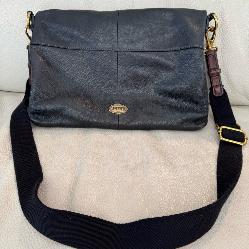 Large Fossil Explorer Foldover Tote Bag Original